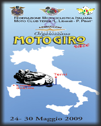 24-30 Maggio: MotoGiro Race 2009